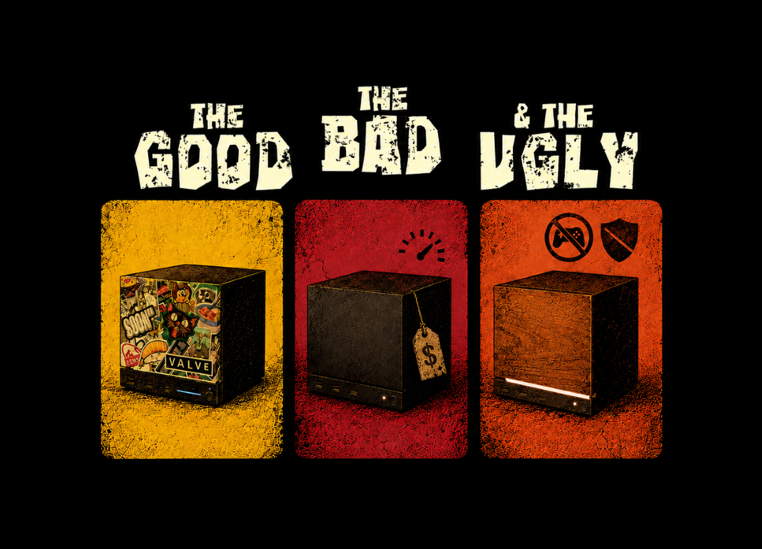 Steam Machine, The good, The bad and The ugly